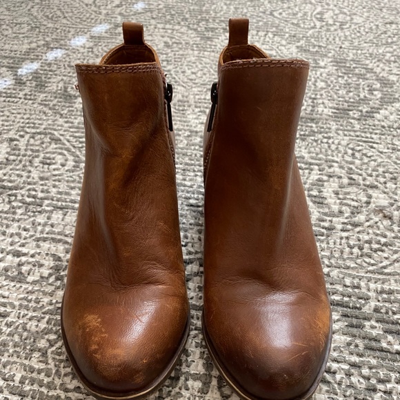 Lucky Brand Light Brown/tan Booties - Picture 2 of 4